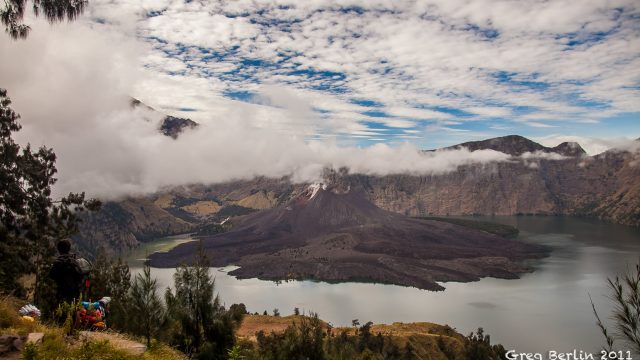 Gunung Rinjani Crater, Lombok, Indonesia