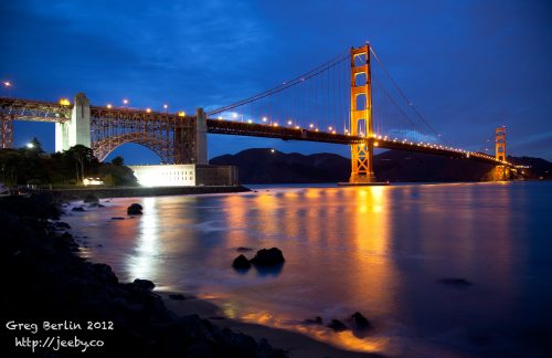 Golden Gate Bridge @ San Francisco, USA