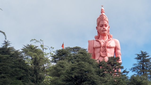 Hanuman overlooking Shimla